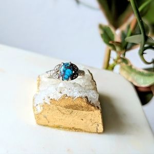 Bisbee Turquoise Ring (size 6)